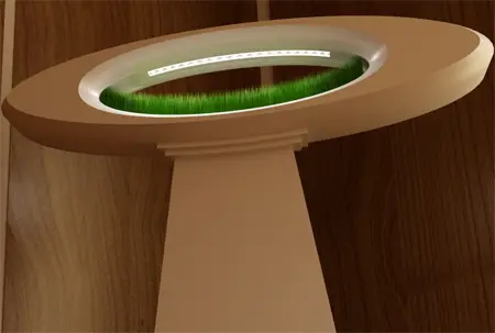 grass lamp