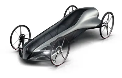 silbervogel gravity racing car