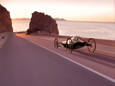 silbervogel gravity racing car eco friendly