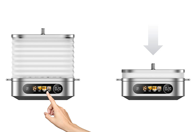 Gree Foldable Electric Steamer Concept