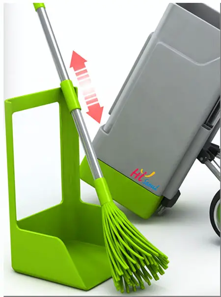 green fox eco-friendly cleaning cart