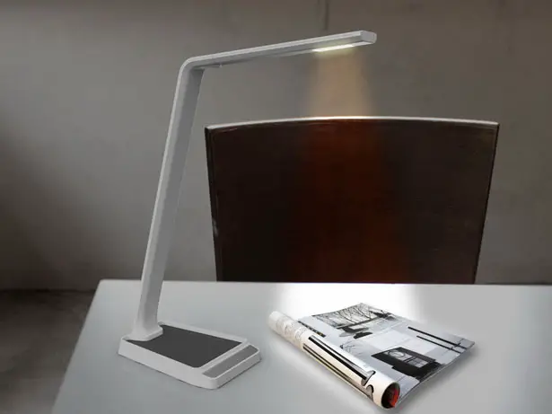 Green Light Multi-function Desk Light by Lin Nien-An