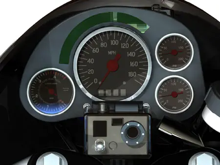 green speed motorcycle