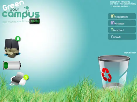 Green Your Campus + Stella-An Innovative Ecological Awareness Generating System