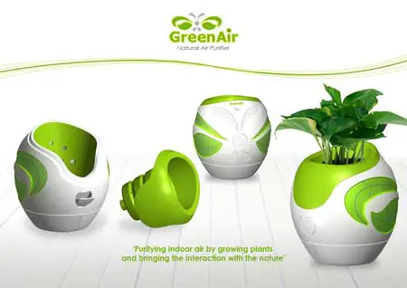 GreenAir : Ecological Air Purifier Concept