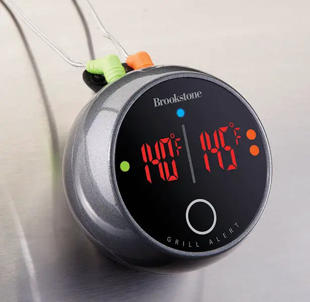 Grill Alert Bluetooth Connected Thermometer by Elliot Cohen