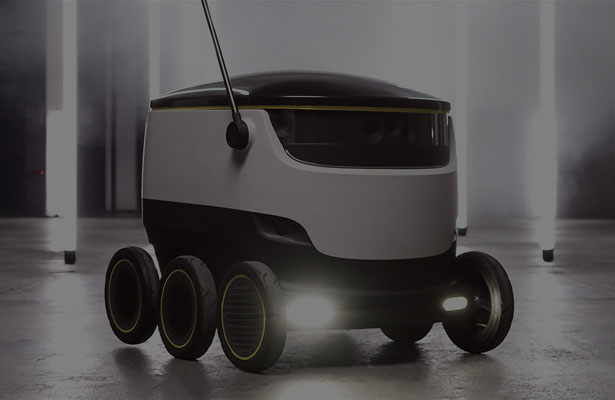 Small Cargo-Delivering Robot by Starship Technologies