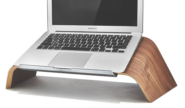 Grovemade's Wood Laptop Stand