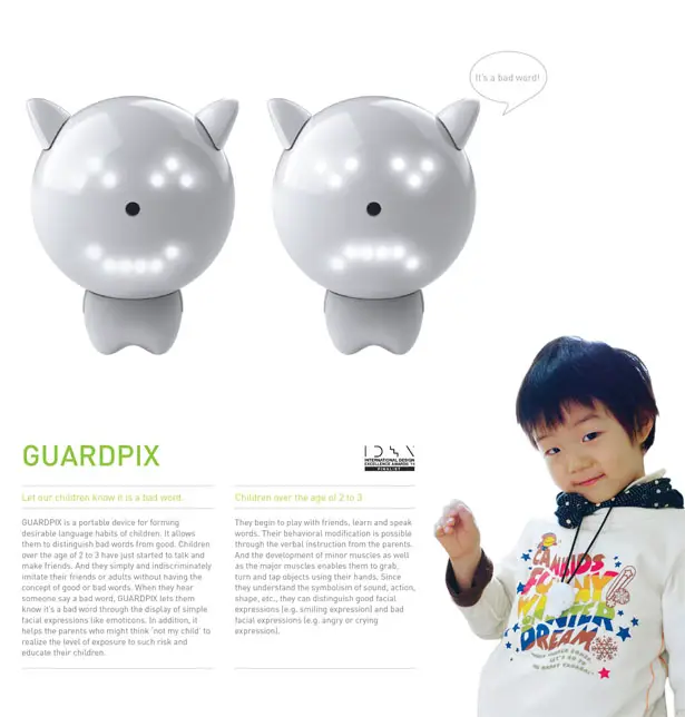 Guardpix Portable Device Language Habits for Children by Seo Donguk