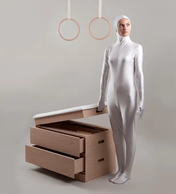 Gymnastics Furniture by Katarína Beličková