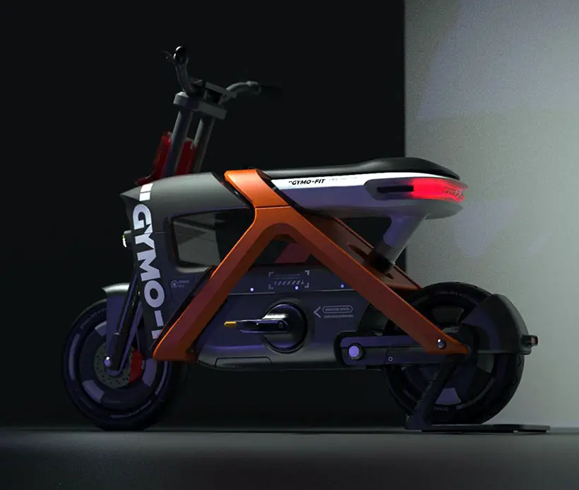 GYMO-FIT Concept Motorbike by Raymond Wu, Steven Lai, Amber Zhu, Ruby Xin