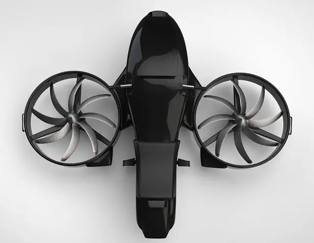 GyroDrone Concept VTOL Aircraft by Thrustcycle