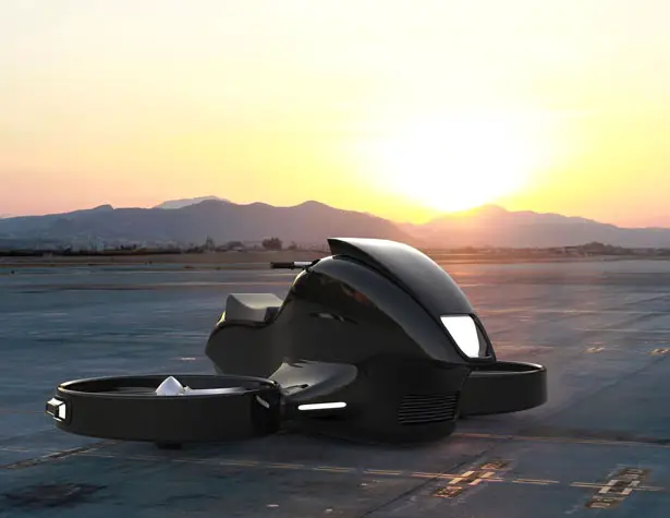 GyroDrone Concept VTOL Aircraft by Thrustcycle