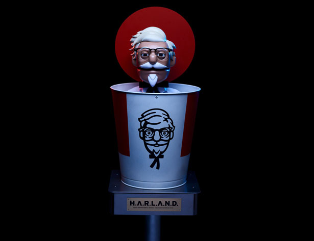 H.A.R.L.A.N.D Creepy Robot Takes Your Drive-Thru Order at KFC