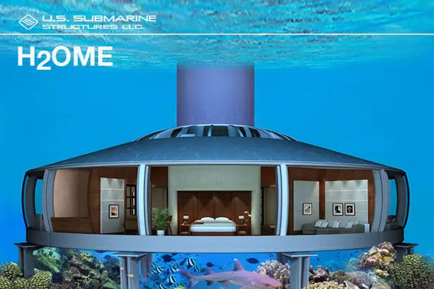 H2OME Undersea Residence by US Submarine Structures LLC