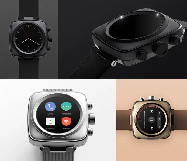 Hagic Stylish Smart Watch Lasts for 15 Days