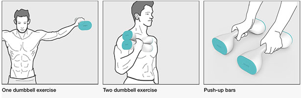 Dumbbell 1/2 by Hyeon-Cheol Lee