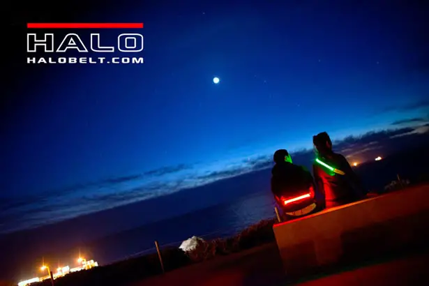 HALO BELT 2.0 - Bright LED Illuminated Safety Belt