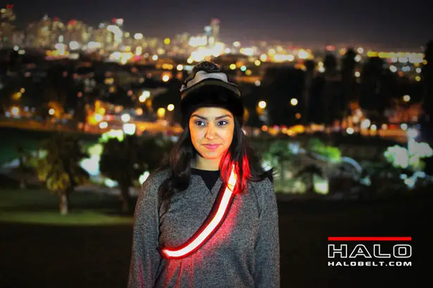 HALO BELT 2.0 - Bright LED Illuminated Safety Belt