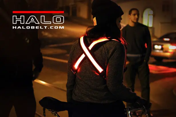 HALO BELT 2.0 - Bright LED Illuminated Safety Belt