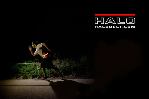 HALO BELT 2.0 – Bright LED Illuminated Safety Belt Makes You Highly Visible In The Dark