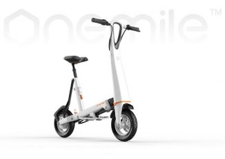 Foldable Halo City Electric Scooter for Future Green Mobility