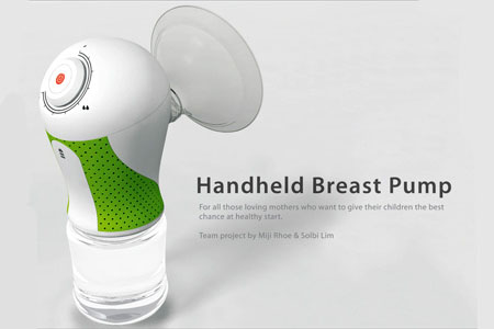 Handheld Breast Pump for Busy Mommies