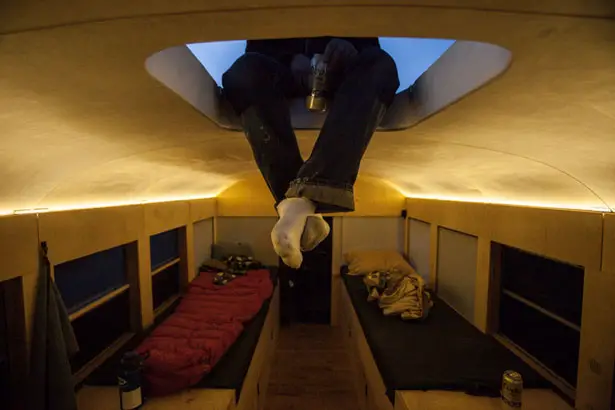 Hank Bought A Bus Project Transformed A School Bus Into A Tiny Living Space