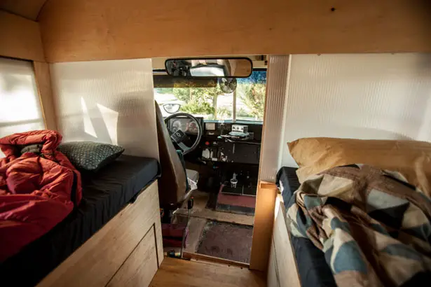 Hank Bought A Bus Project Transformed A School Bus Into A Tiny Living Space