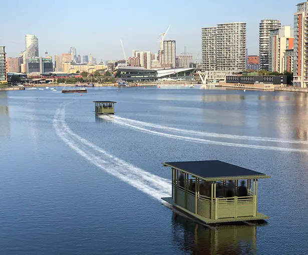 Hari Pontoon - Solar Powered Bamboo Water Taxi