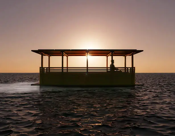 Hari Pontoon - Solar Powered Bamboo Water Taxi