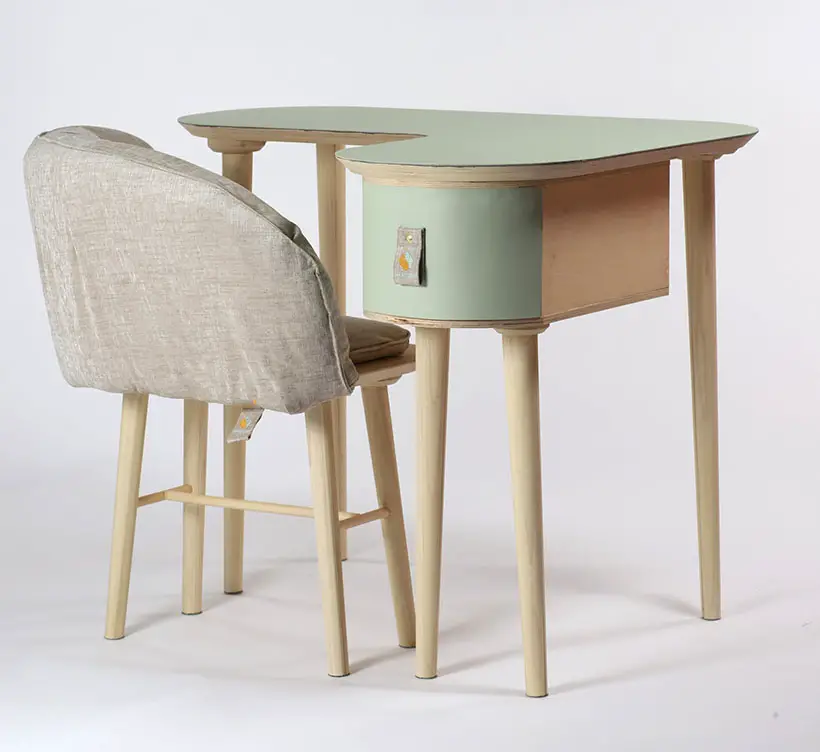 Harmony Space Saving Corner Desk That Works Great in a Small Living Space by Molly Haslam