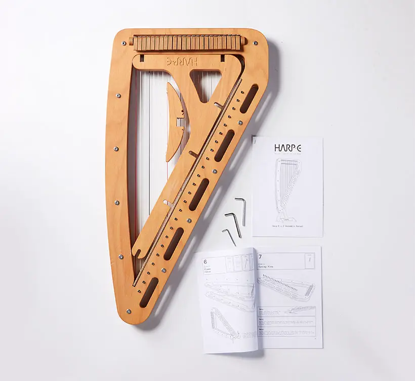 Harp E Electro Acoustic Harp by Joris Beets