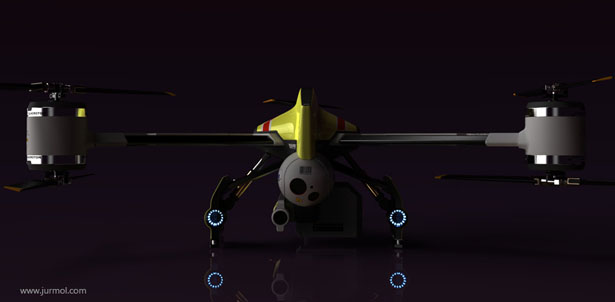 Hatchet Concept UAV by Jurmol Yao