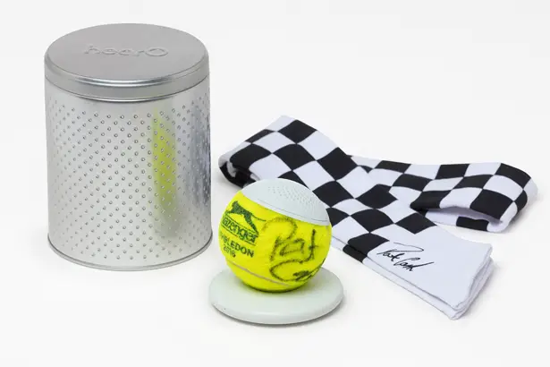 Hearo Bluetooth Speaker Reuses a Championship Tennis Ball to Remind You of Tennis History