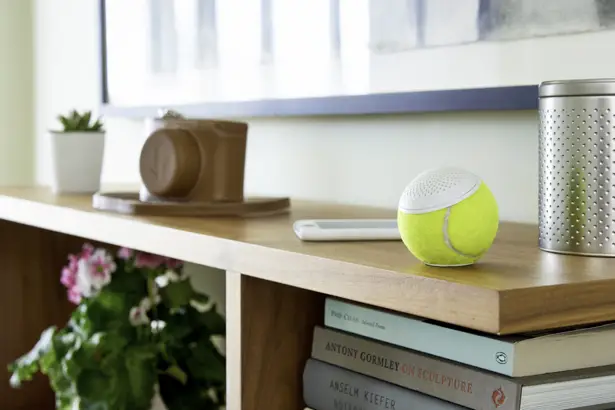 Hearo Bluetooth Speaker Reuses a Championship Tennis Ball to Remind You of Tennis History