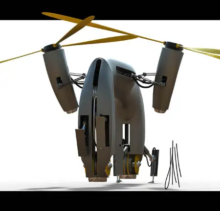 heavy lift robotic helicopter