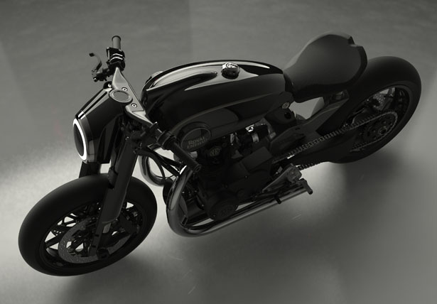 Heavyweight 1000cc Motorbike Concept Proposal for Royal Enfield Tuvie Design