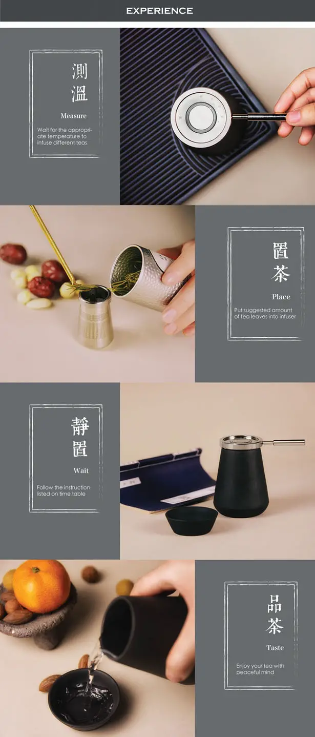Modern HEI Tea Set Made of Chinese YiXing Clay Offers Better Tea Tasting Experience
