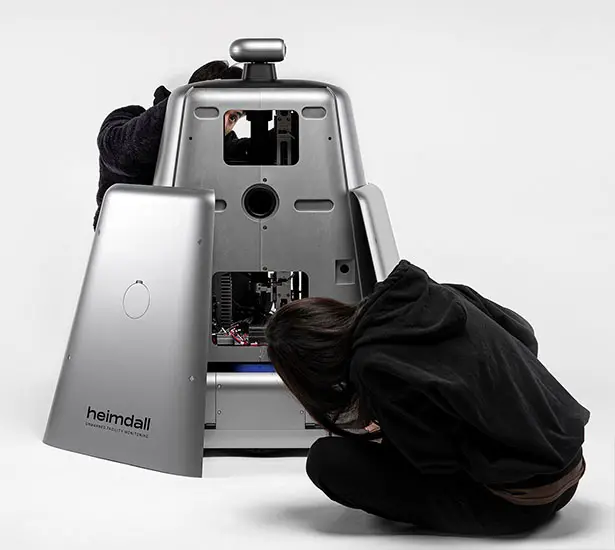 Heimdall - Automated Facility Monitoring Robot by (acasso) Inc.