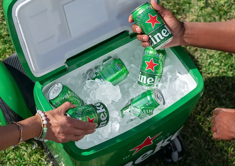 Heineken B.O.T. - A Heineken Robot Cooler That Follows You