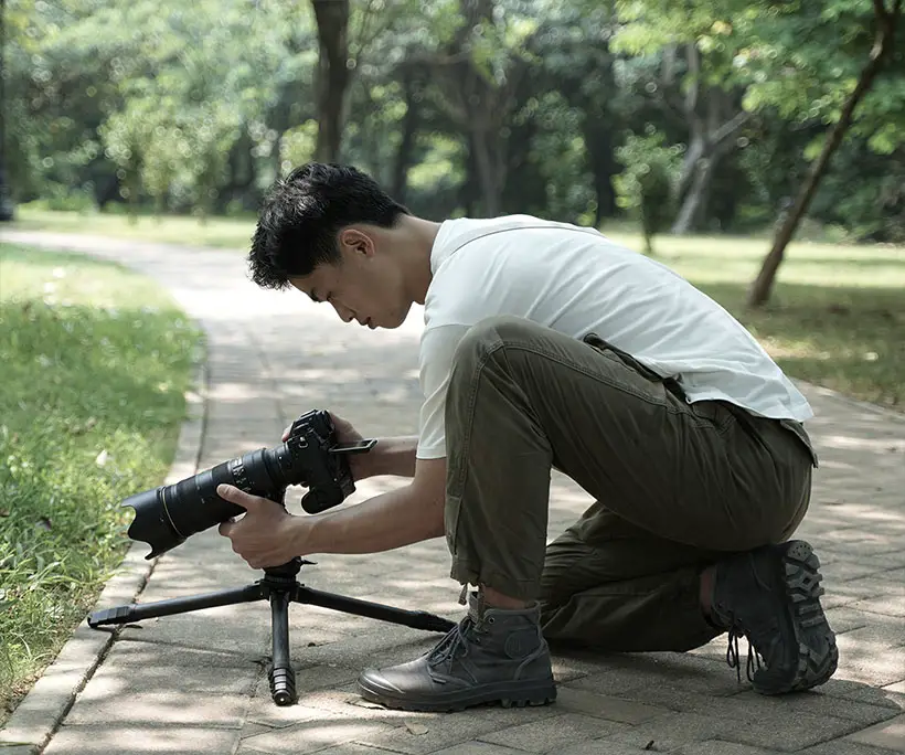 HEIPI: The Lightest and Most Compact 3-in-1 Travel Tripod