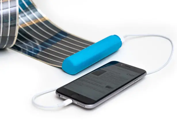 InfinityPV HeLi-on: World's Most Compact Solar Charger by InfinityPV