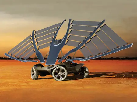 helios solar energy car concept