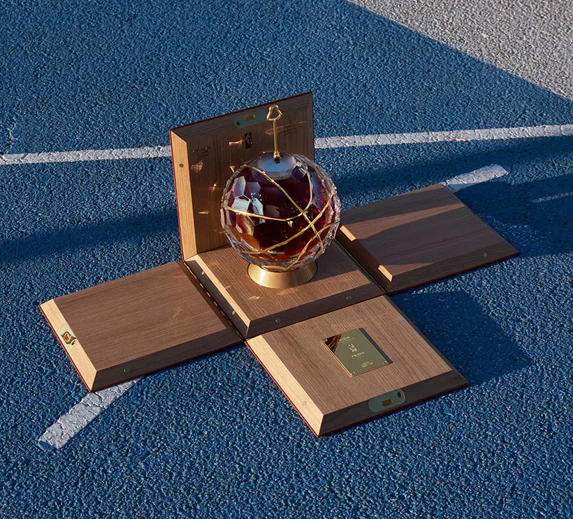 Hennessy Paradis x Lorenz Bäumer Basketball Shaped Bottle Celebrates the NBA's 75th Anniversary