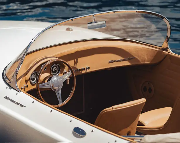 Hermes Speedster Classic Boat in Retro Style by Nick Boats