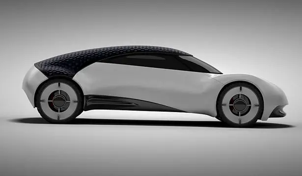 Hexa Car Concept with Dimpled Roof Just Like A Golf Ball - Tuvie Design