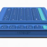 Modern Hidekey Compact Keyboard with Retractable Number Pad by Yeongseok Go