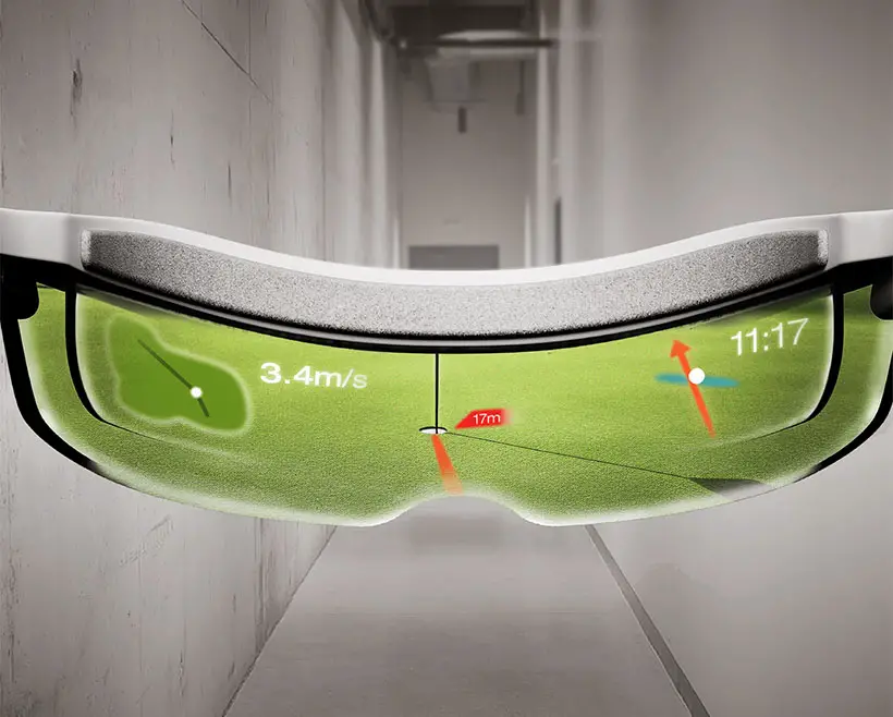 HIO - A Set of AR Glasses Concept for Golfing by Taeyang Kim