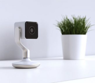 Elegant Hive View Indoor Camera with “Grab and Go” Feature